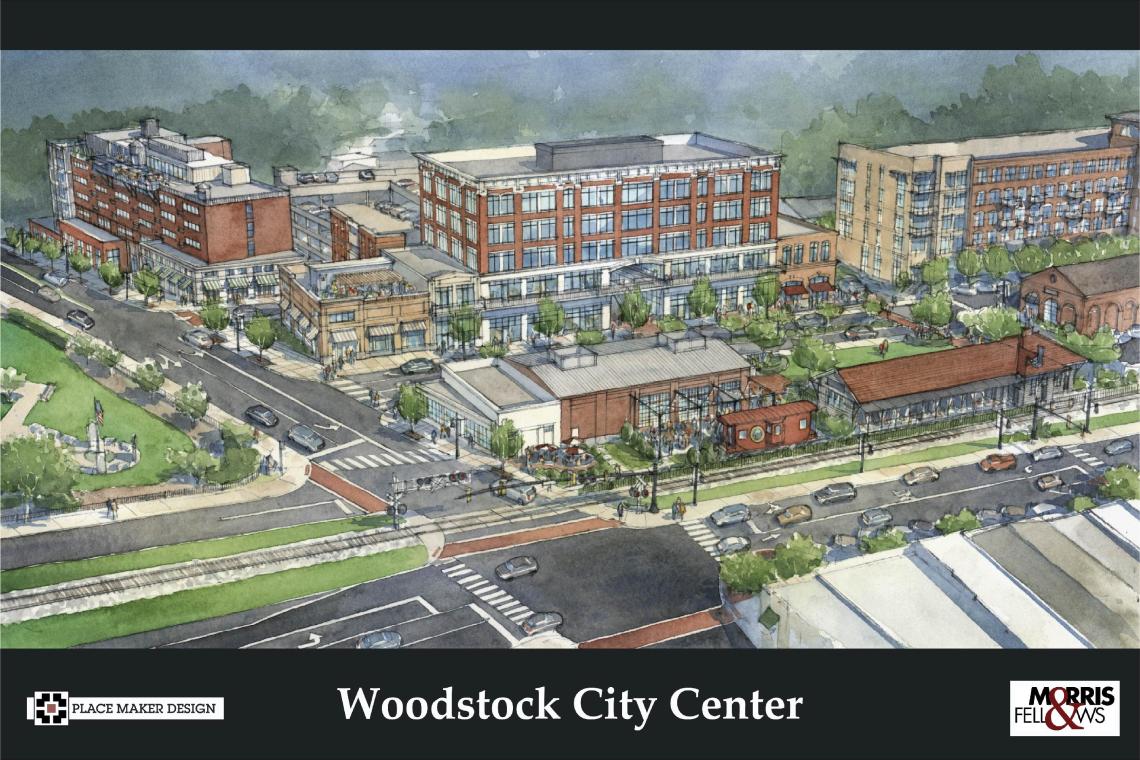 Renderings Downtown Woodstock unveils ambitious growth plans Urbanize Atlanta